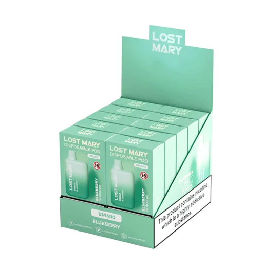 Lost Mary BM600 Blueberry – 10 Pack